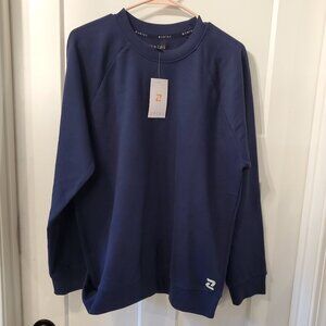 BNWT Zelos Navy Blue Sweatshirt- Large